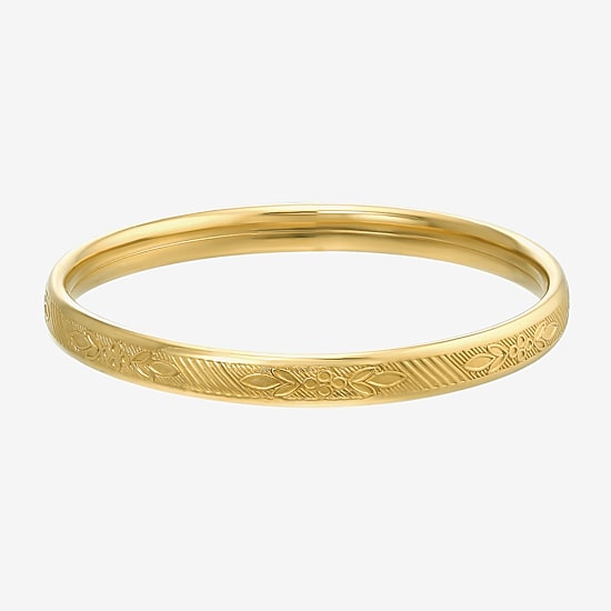 Round Girl's Bangle Bracelet