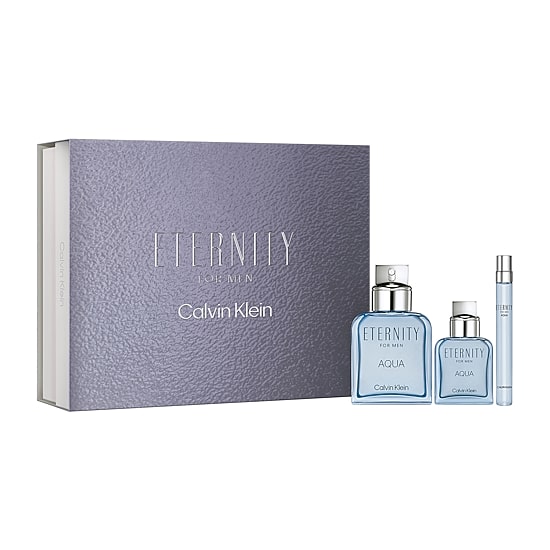 Calvin Klein Eternity For Men Aqua Eau De Toilette 3-Pc Gift Set ($185 Value)