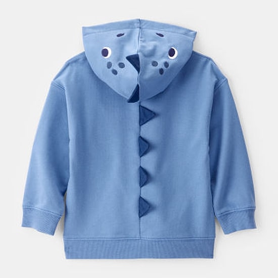 Carter's Dinosaur Toddler Boys Long Sleeve Hoodie