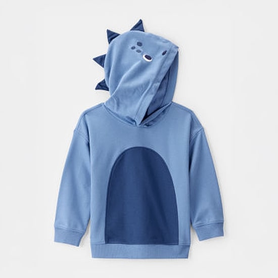 Carter's Dinosaur Toddler Boys Long Sleeve Hoodie