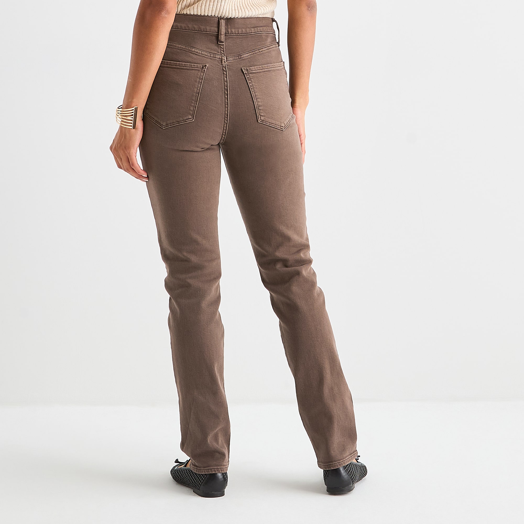 A.N.A Womens High Rise Slim Fit Jean