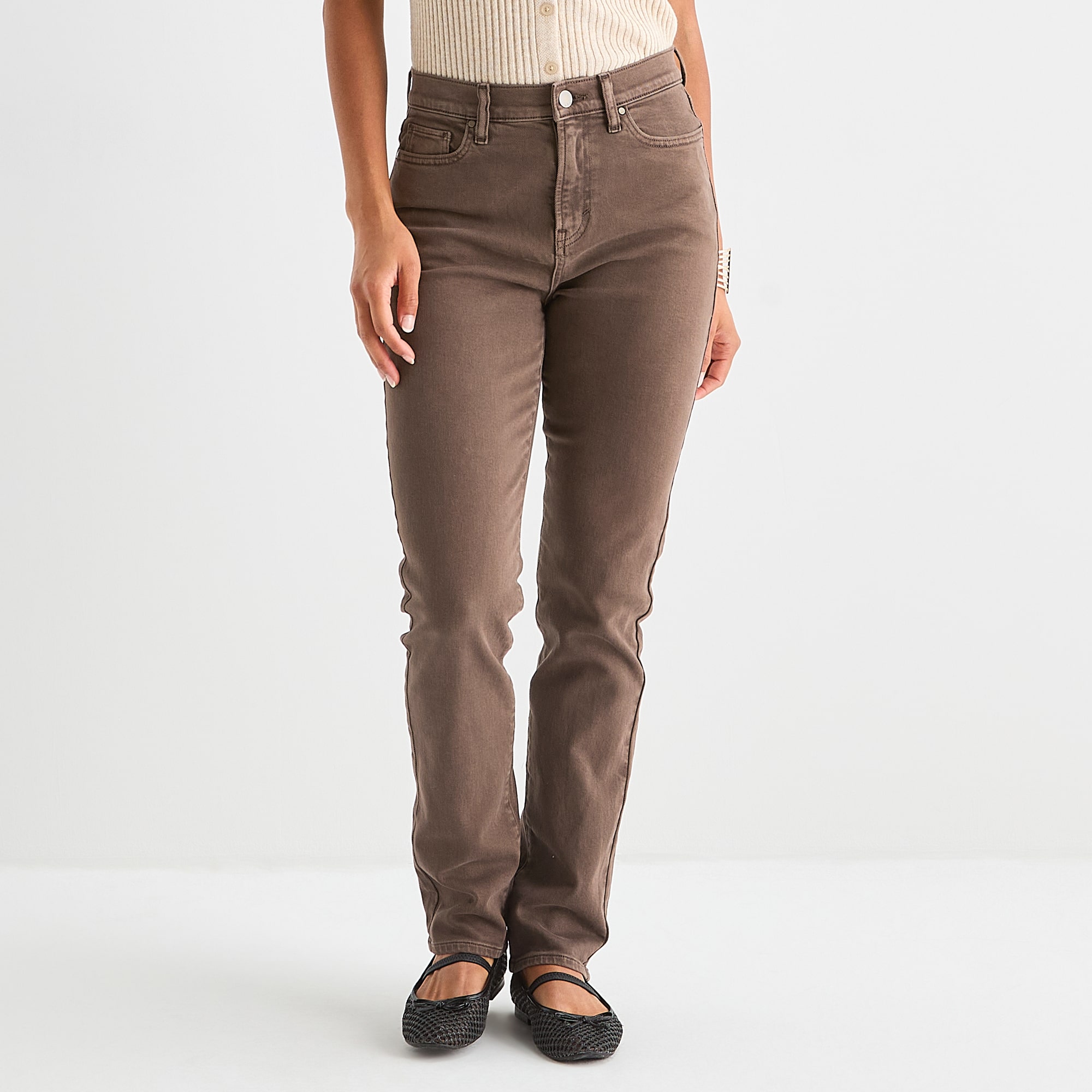 A.N.A Womens High Rise Slim Fit Jean