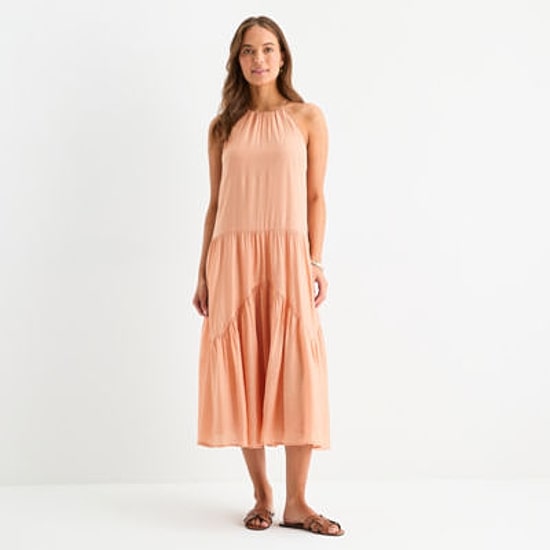 a.n.a Womens Sleeveless Maxi Dress
