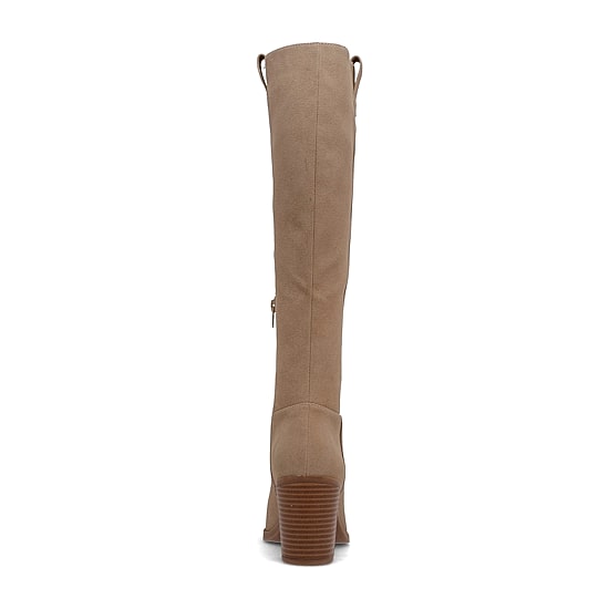 Mia Girl Womens Hadley Stacked Heel Dress Boots