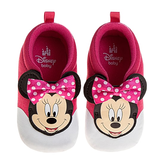 Josmo Infant Girls Minnie Mouse Slip-On Shoe