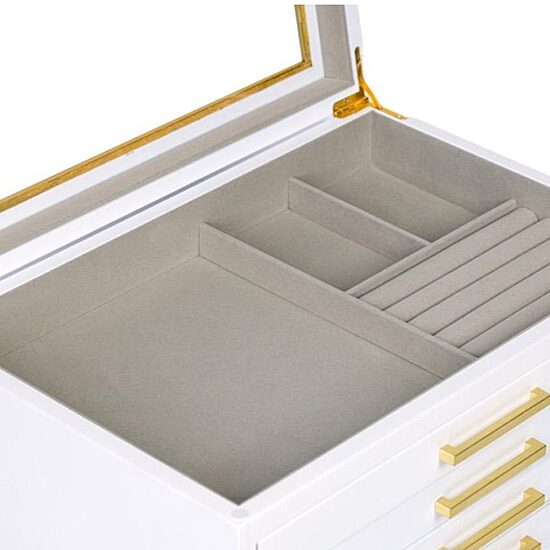 White Jewelry Box