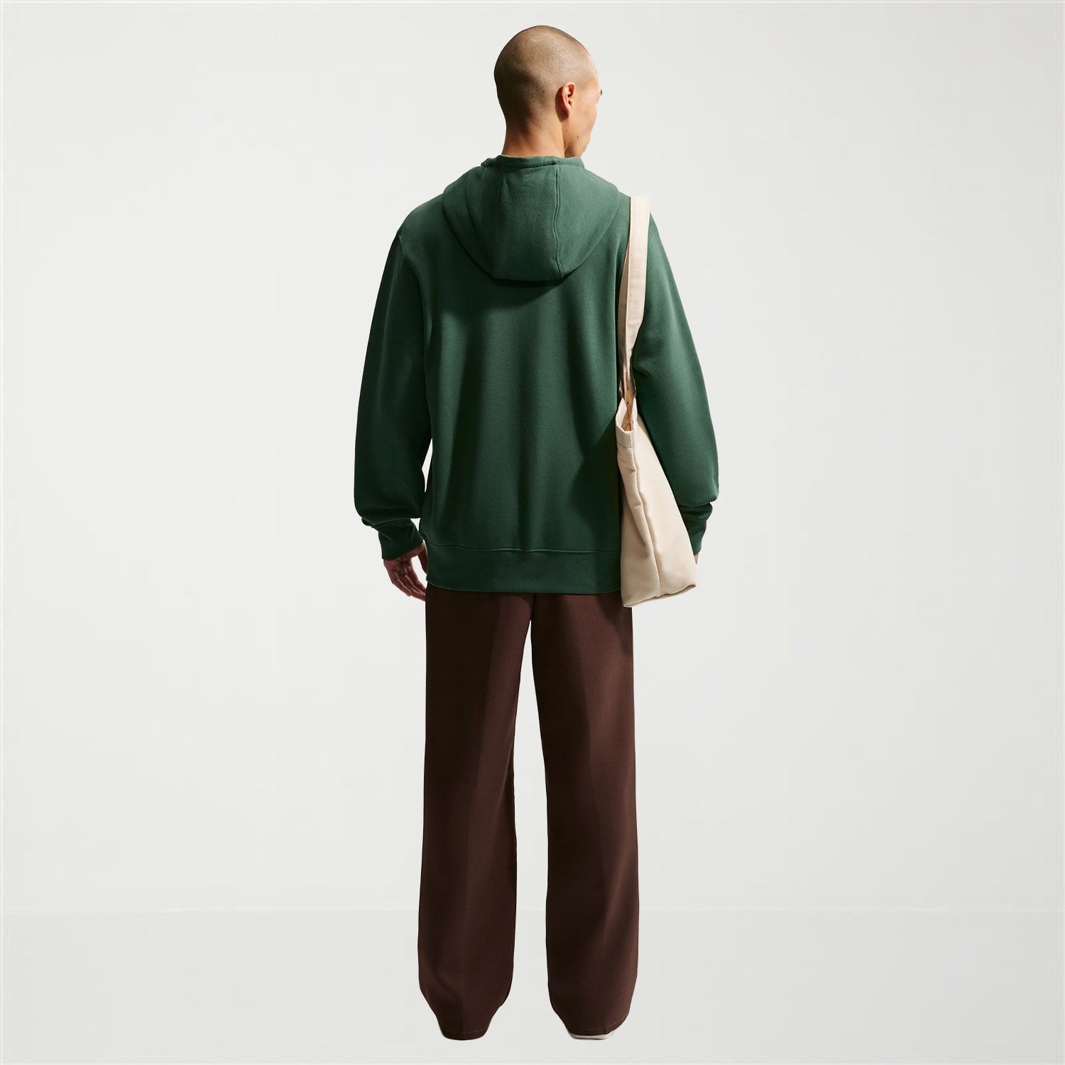 Nike Club Mens Long Sleeve Fleece Zipper Active Big and Tall Hoodie