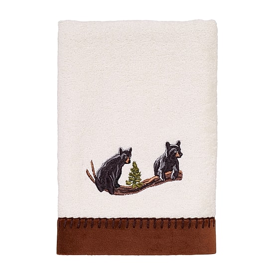 Avanti Black Bear Lodge Bath Towel