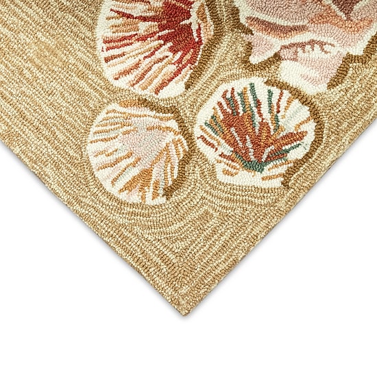 Liora Manne Frontporch Beachcomber Hand Tufted Washable Indoor Outdoor Rectangular Accent Rug