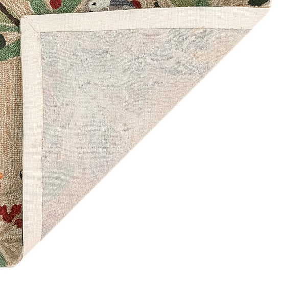 Liora Manne Frontporch Bird Border Hand Tufted Washable Indoor Outdoor Rectangular Accent Rug