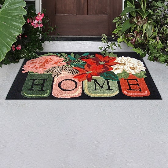Liora Manne Frontporch Holiday Home Hand Tufted Washable Indoor Outdoor Rectangular Accent Rug