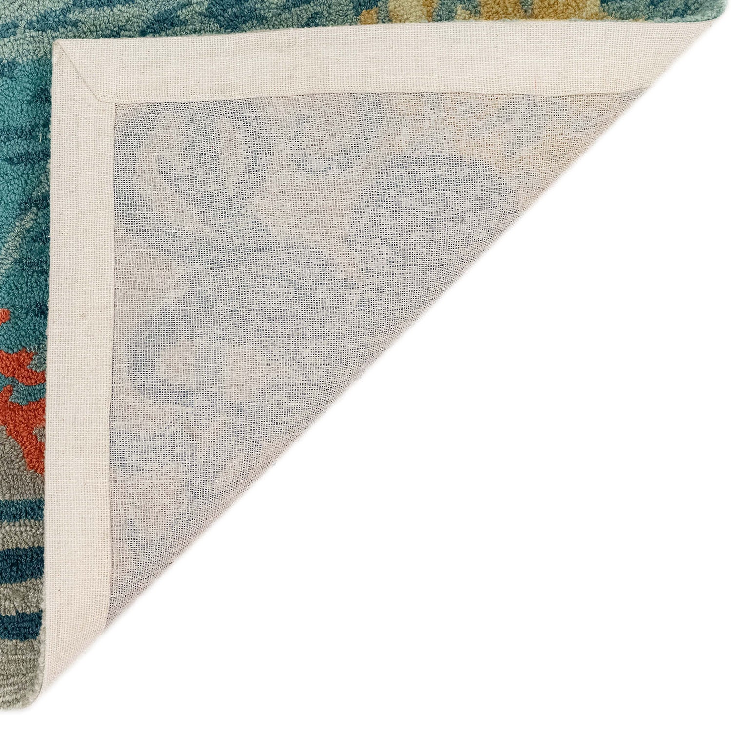 Liora Manne Frontporch Octopus Hand Tufted Washable Indoor Outdoor Rectangular Accent Rug