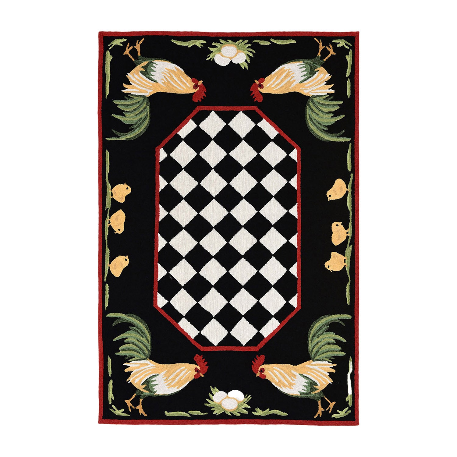 Liora Manne Frontporch Rooster Indoor/Outdoor Rug