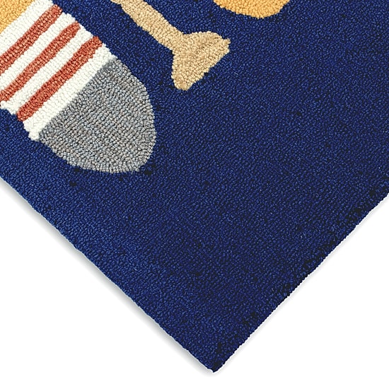Liora Manne Frontporch Paddles Hand Tufted Washable Indoor Outdoor Rectangular Accent Rug