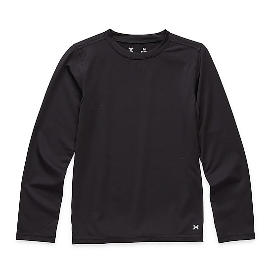 Xersion Little & Big Kid Boys Crew Neck Long Sleeve Active T-Shirt
