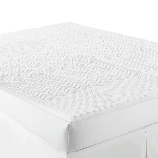 Home Expressions 5-Zone Standard Foam Mattress Topper