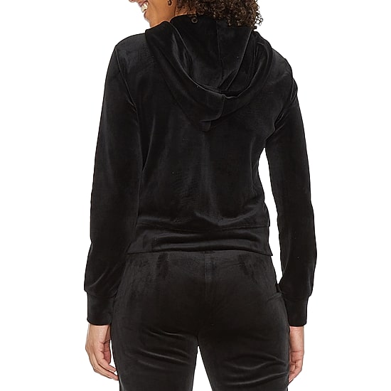 Juicy By Juicy Couture Womens Juniors Midweight Track Jacket