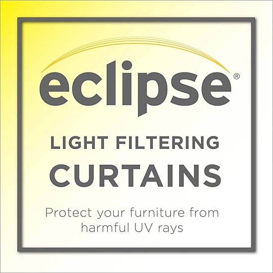Eclipse Liberty Grommet Top Sheer Single Curtain Panel
