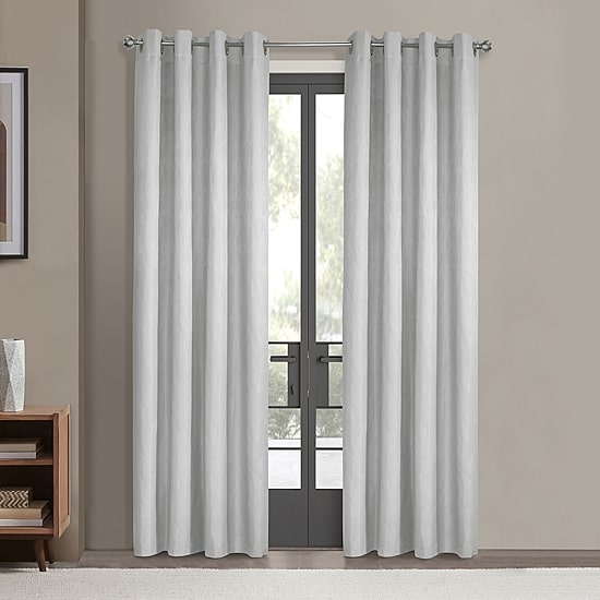 Thermaplus Margot Grommet Top Energy Saving 100% Blackout Single Curtain Panel