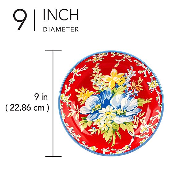Certified International Blossom 4-pc. Earthenware Soup Bowl