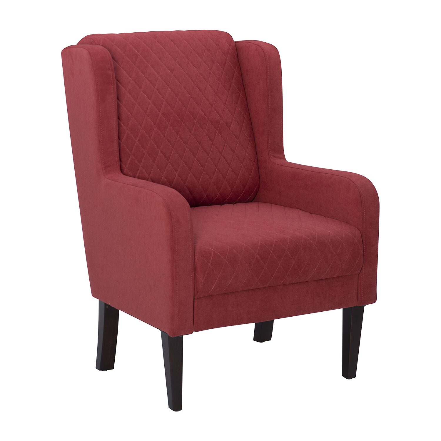 Linon Leckie Upholstered Wingback Chair