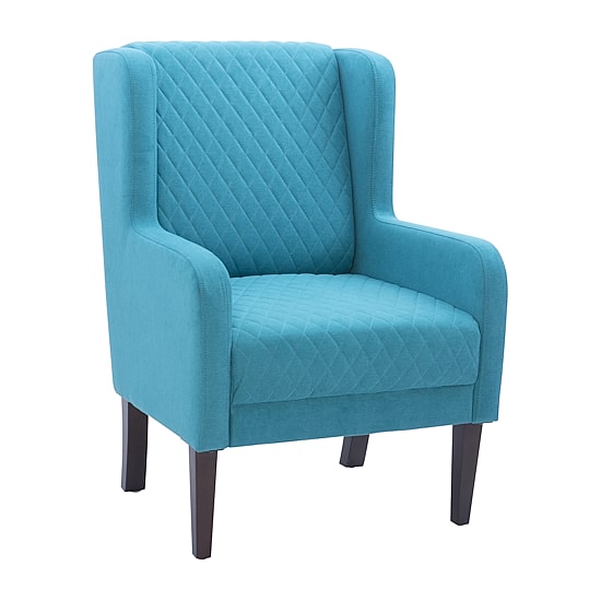 Linon Leckie Upholstered Wingback Chair