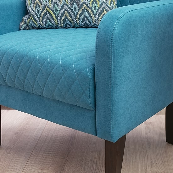 Linon Leckie Upholstered Wingback Chair