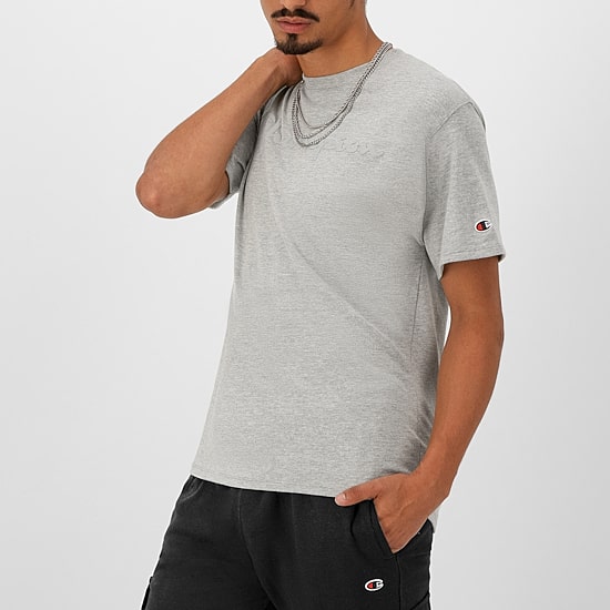 Champion Mens Crew Neck Short Sleeve Regular Fit Graphic T-Shirt