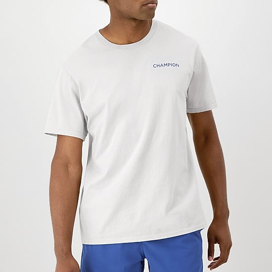 Champion Mens Crew Neck Short Sleeve Regular Fit Graphic T-Shirt