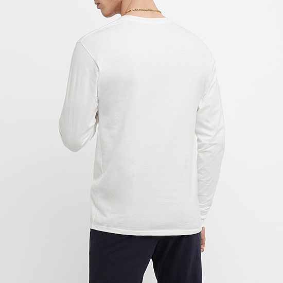 Champion Mens Crew Neck Long Sleeve Active T-Shirt