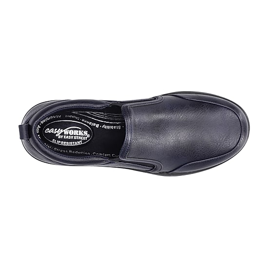 Easy Works By Easy Street Garland Womens Moc Closed Toe Slip-On Shoe