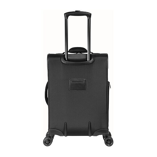 Wallybags Solutions 20 Inch Softside Expandable Carry-On Spinner Luggage