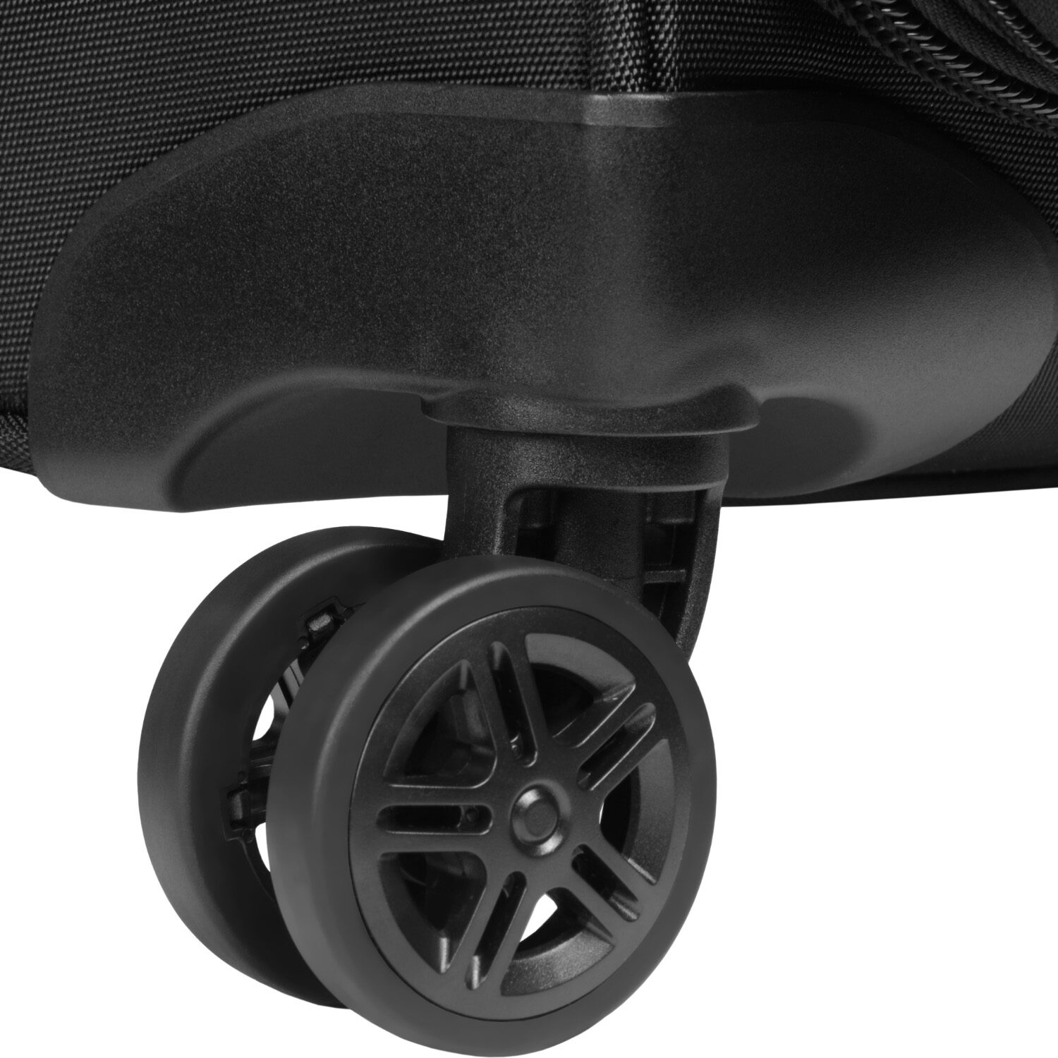 Wallybags Solutions 20 Inch Softside Expandable Carry-On Spinner Luggage