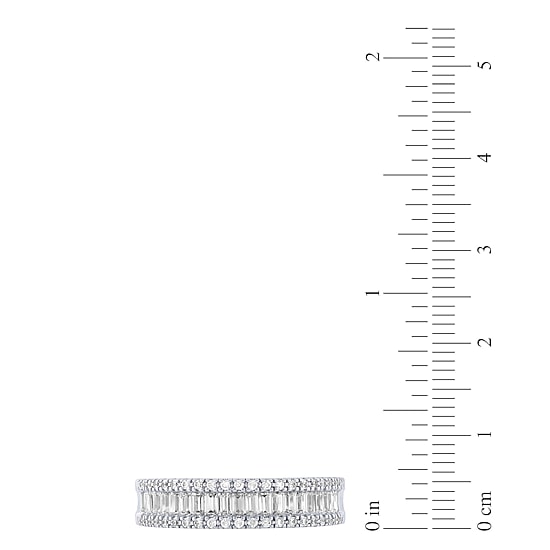 2.5MM 1/2 CT.T.W. Natural White Diamond 10K Gold Anniversary Band