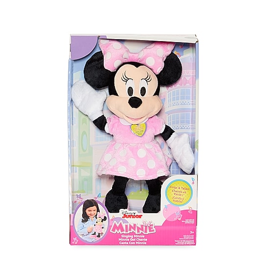 Disney Collection Talking Mickey Mouse Clubhouse Minnie Mouse Interactive Plush