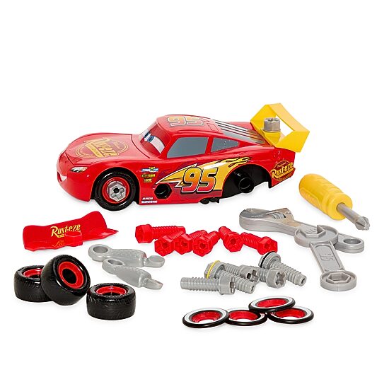Disney Collection Just Play Lightning Mcqueen Tool Set 29-pc. Cars Toy Playset