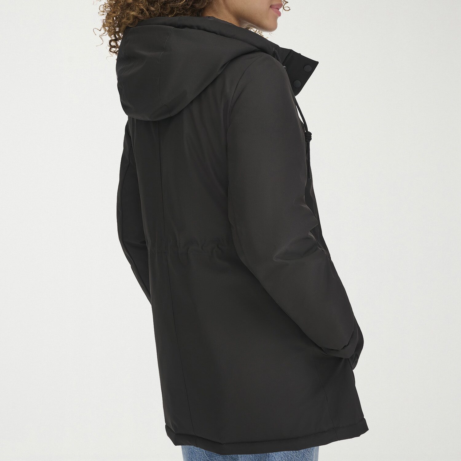 Dockers Womens Hooded Water Resistant Midweight Parka