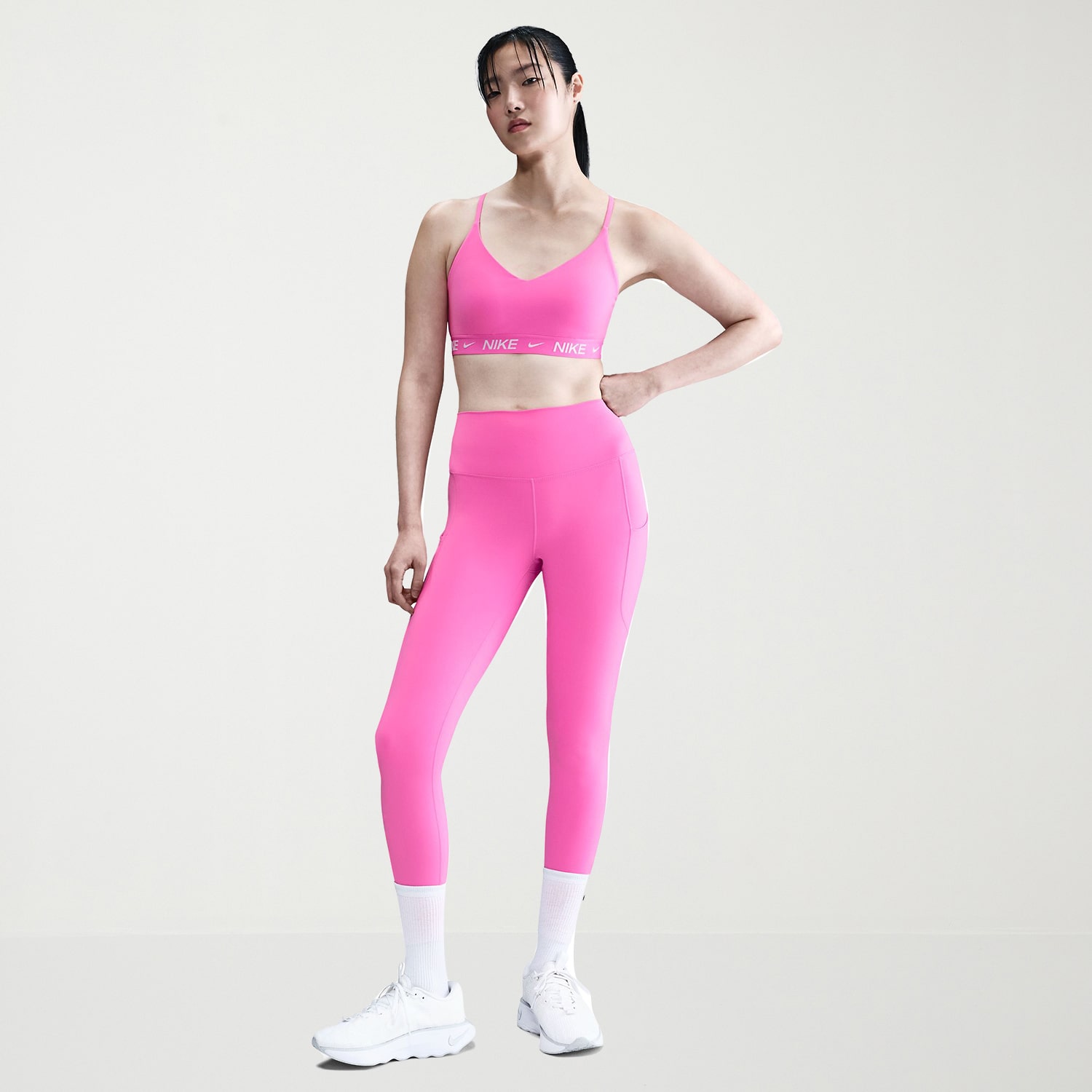 Nike Womens Light Support Indy Sports Bra