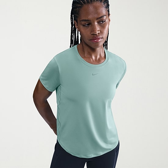 Nike Womens Crew Neck Short Sleeve Quick Dry Active T-Shirt