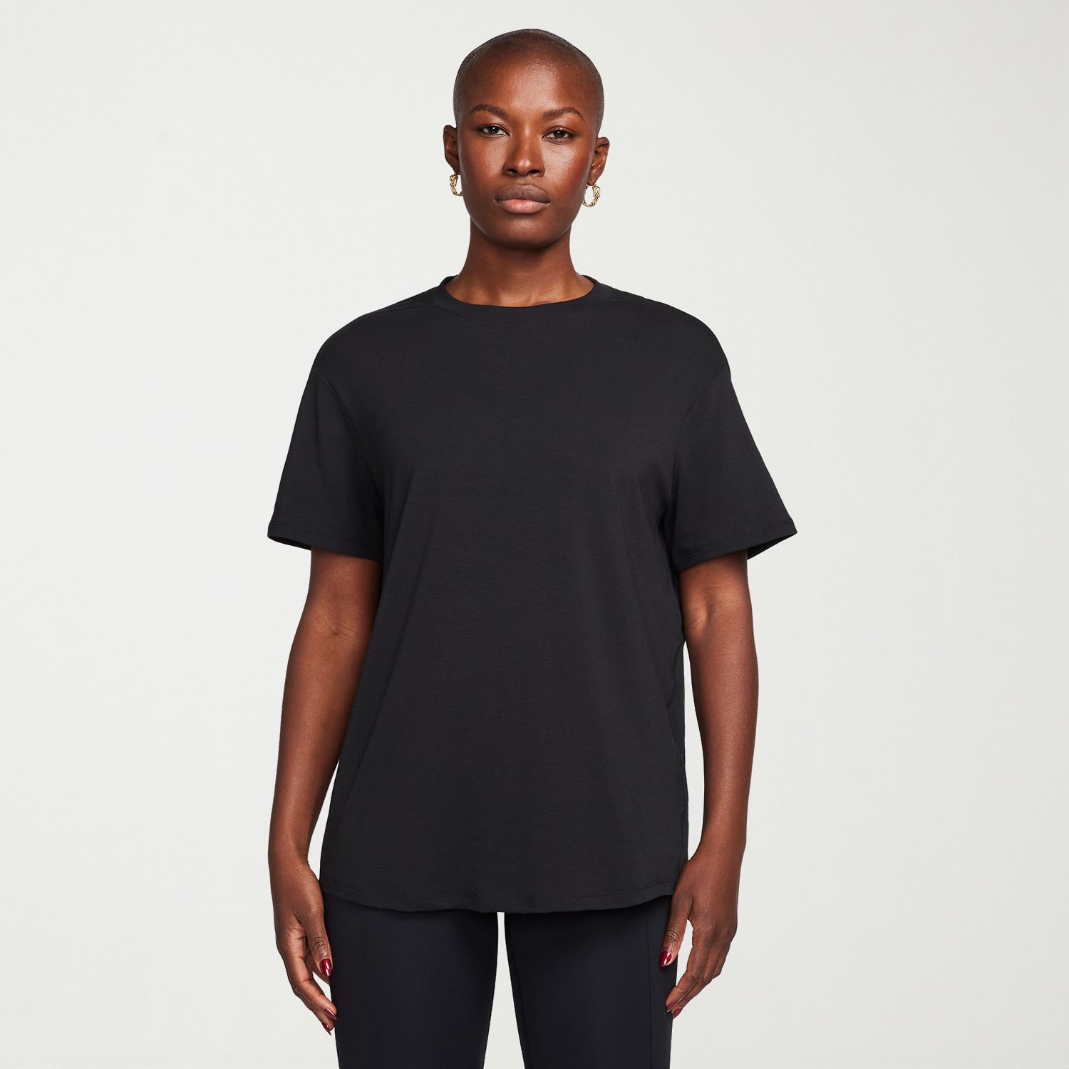 Nike Womens Crew Neck Short Sleeve Quick Dry Active T-Shirt