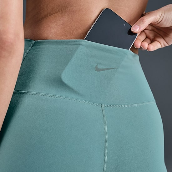 Nike Womens Moisture Wicking Quick Dry High Rise 7/8 Ankle Legging