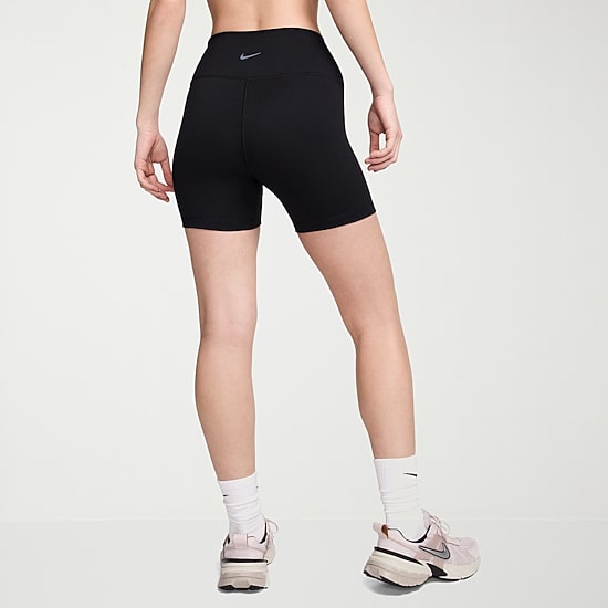 Nike Womens 5" High Rise Stretch Fabric Moisture Wicking Bike Short