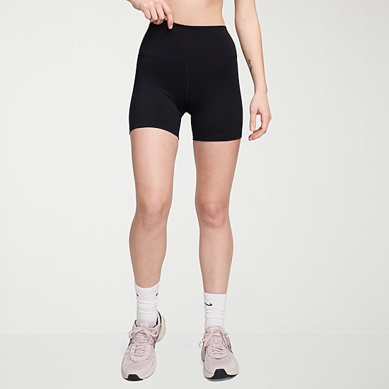 Nike Womens 5" High Rise Stretch Fabric Moisture Wicking Bike Short