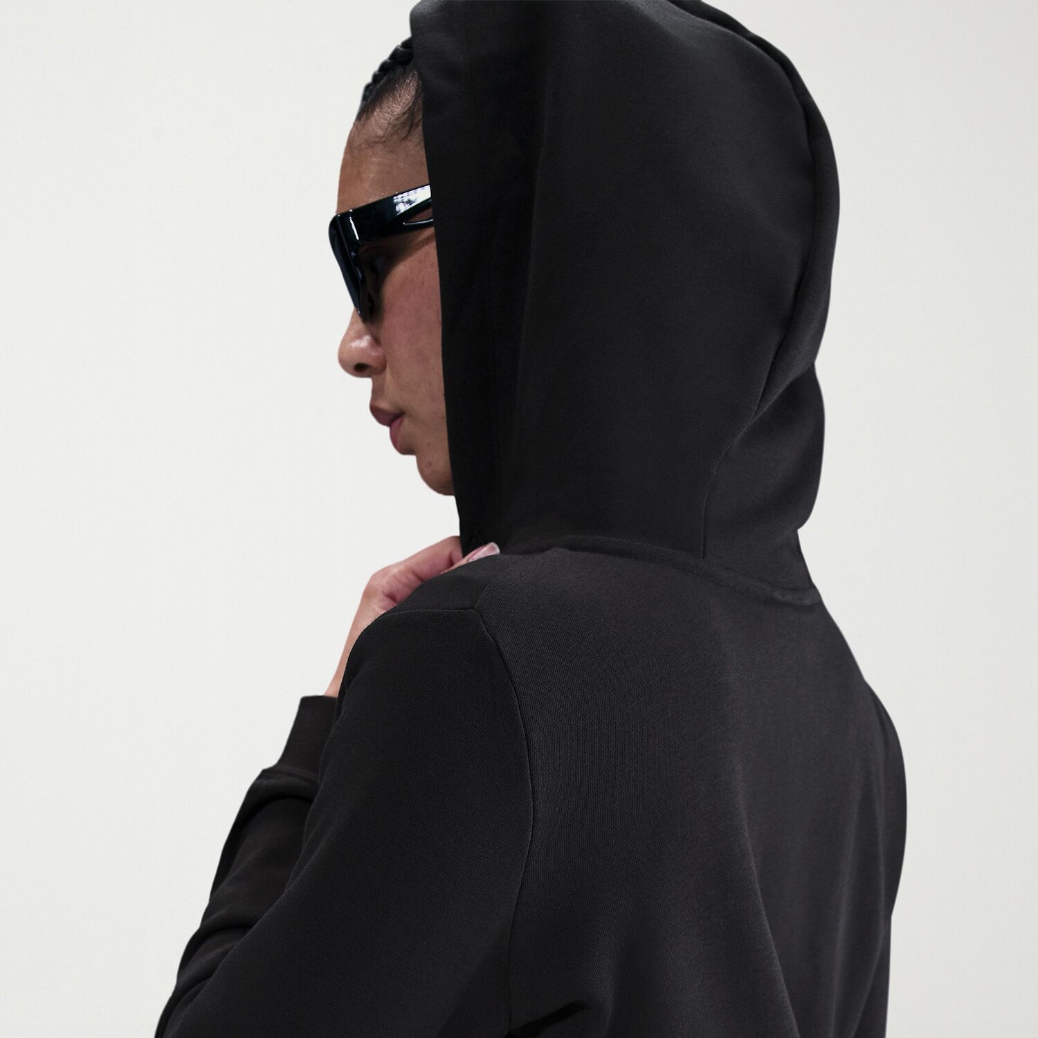 Nike Womens Long Sleeve Fleece Zipper Active Hoodie