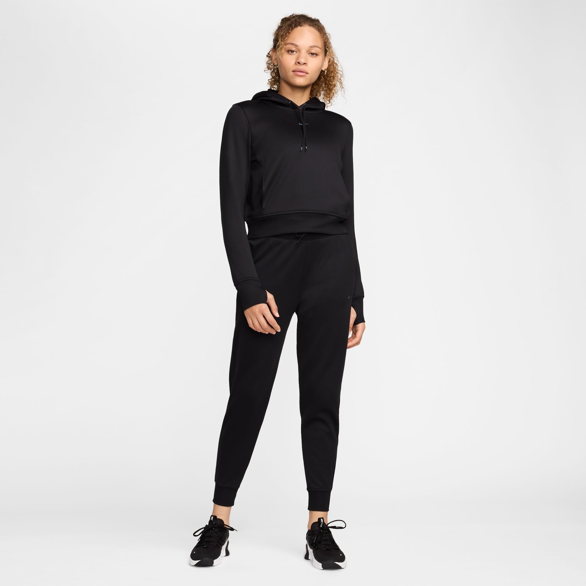 Nike Womens Long Sleeve Fleece Active Hoodie