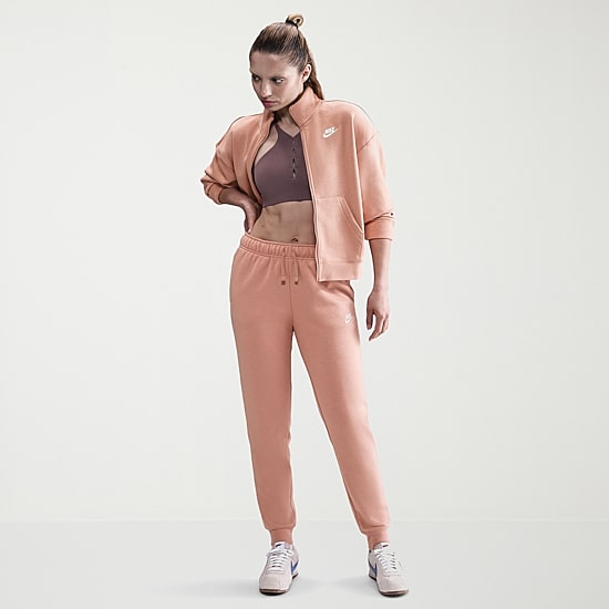 Nike Womens Fleece Lined Midweight Track Jacket