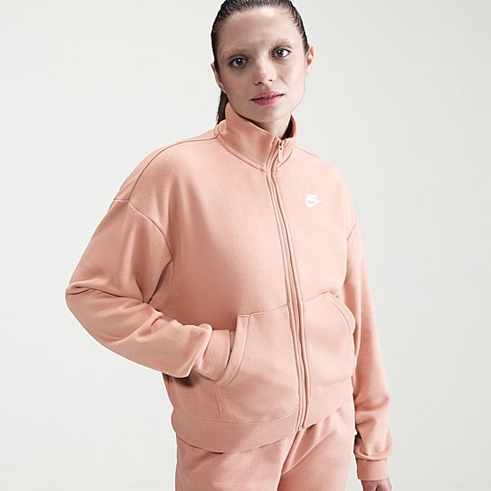 Nike Womens Fleece Lined Midweight Track Jacket