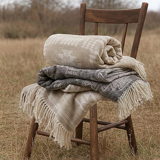 Woolrich Alberta Cotton Blend Throw