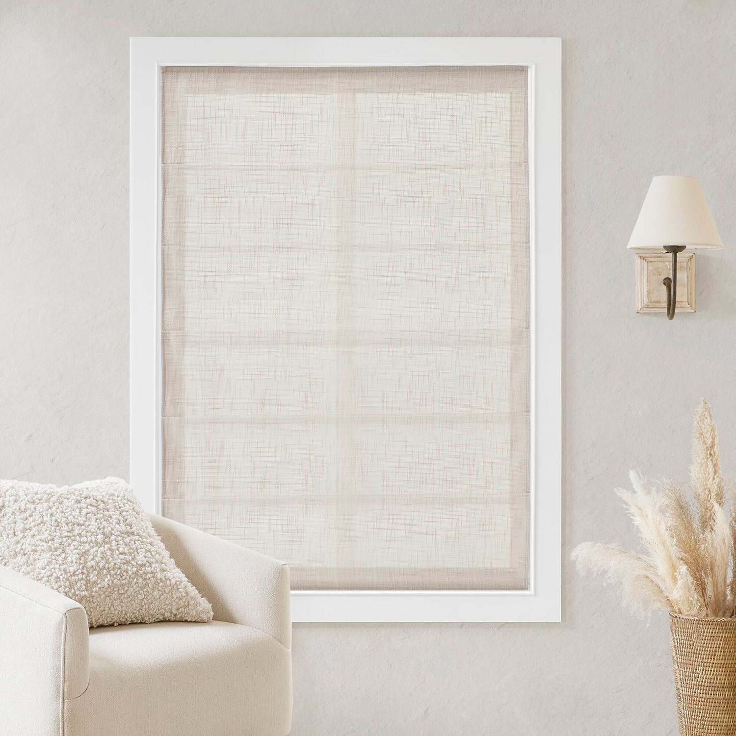 Madison Park Quincy Cordless Room Darkening Roman Shade