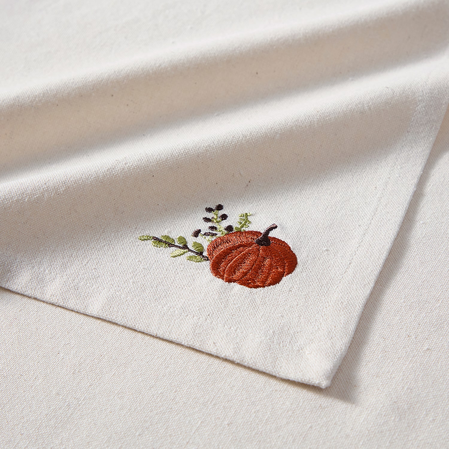 Lenox Harvest Pumpkins 4 Pack Napkins
